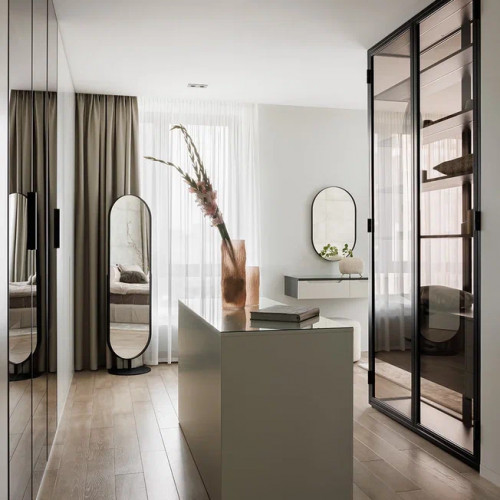 Мастер-спальня с гардеробной