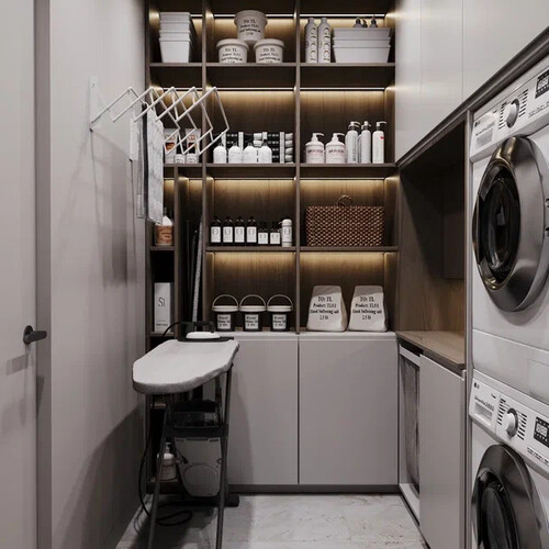 Хозяйственный блок и постирочная