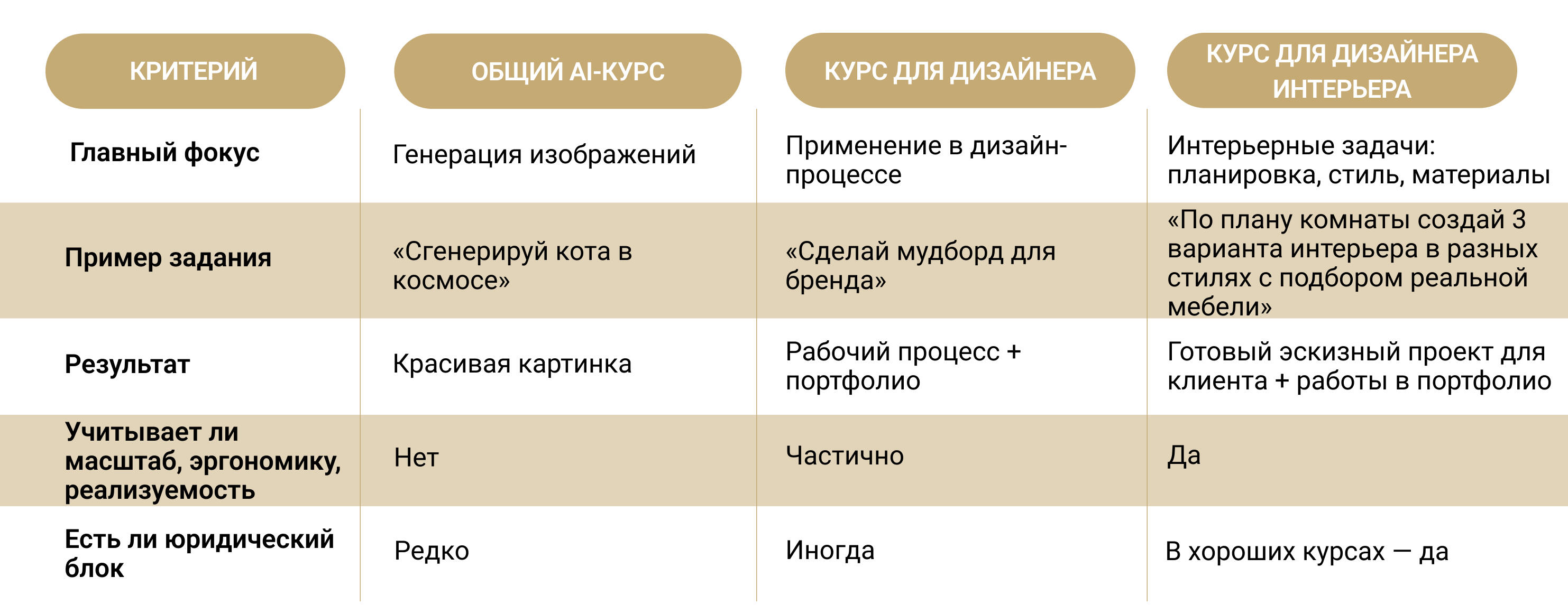 Как выбрать курс по нейросетям для дизайнера интерьера