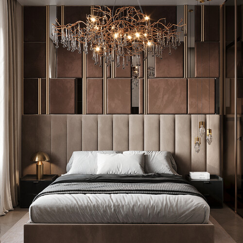 Спальня с гардеробной