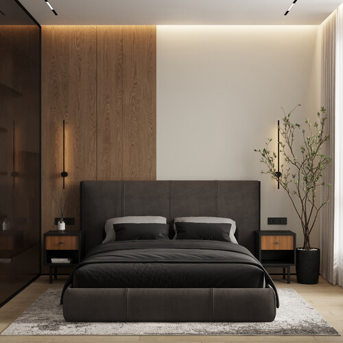 Спальня с гардеробной