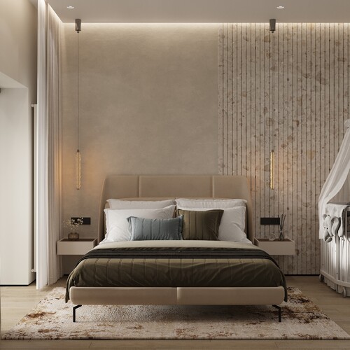 Спальня с лоджией