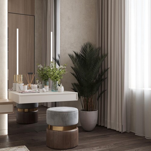 Спальня с гардеробной