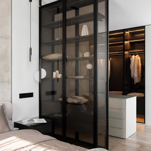 Мастер-спальня с гардеробной