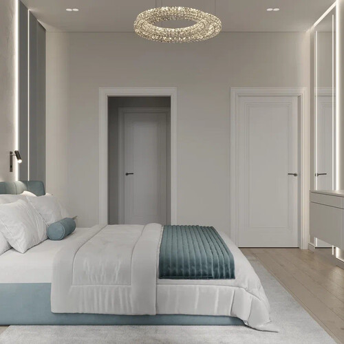 Спальня с гардеробной