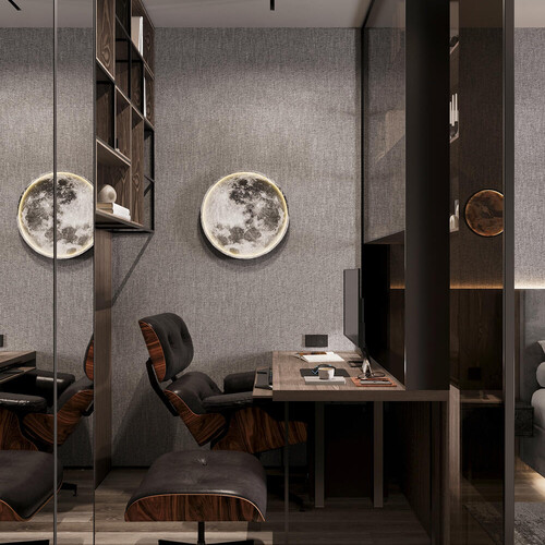 Спальня с кабинетом