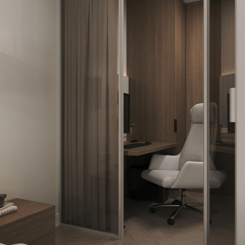 Кабинет в спальне