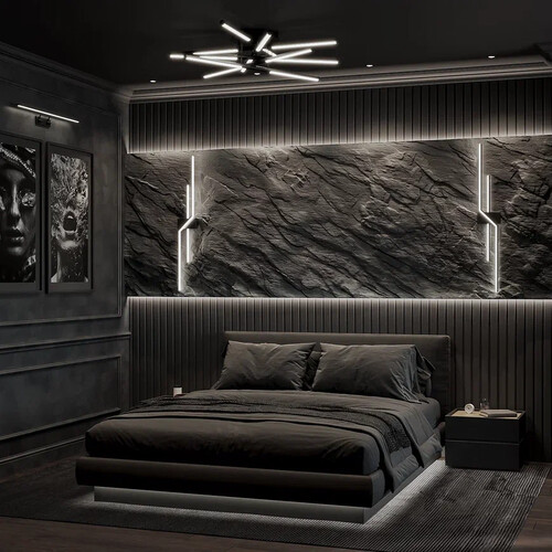 Спальня с рабочей зоной