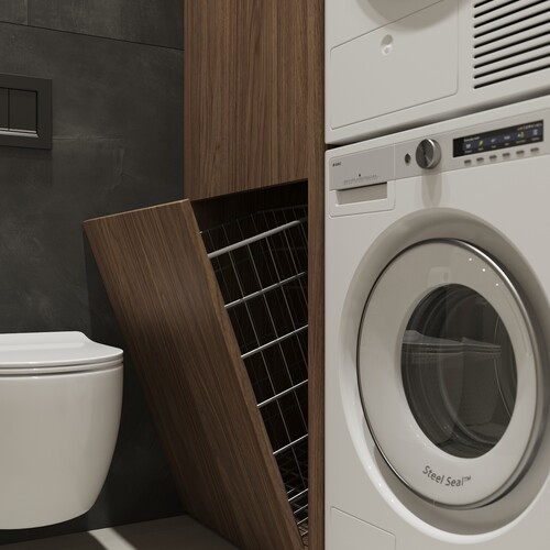 Санузел с постирочной