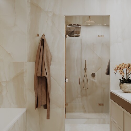 Ванная комната с сауной