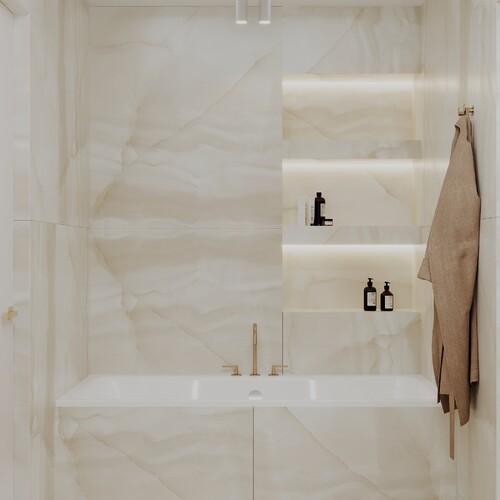 Ванная комната с сауной