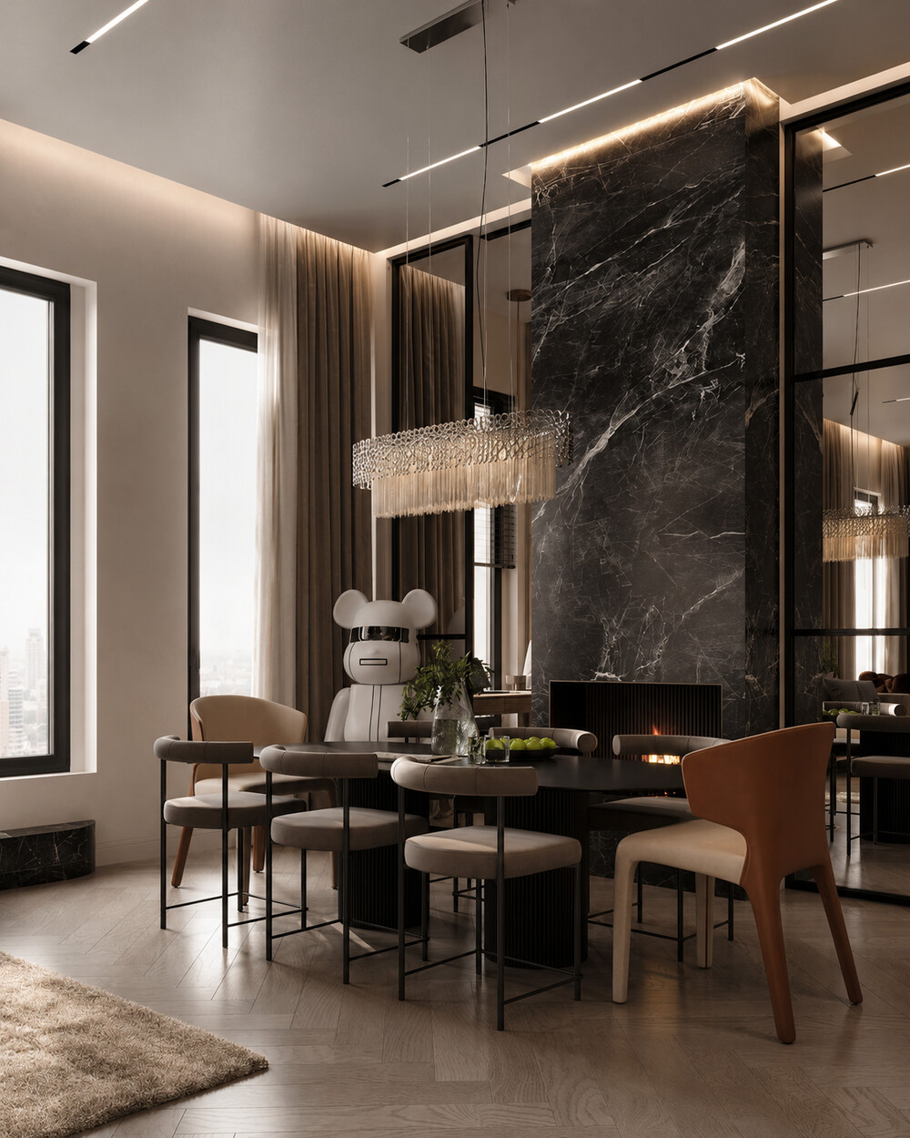 Дизайн-проект квартиры в ЖК «Деко Резиденс (DECO RESIDENCE)» в Москве