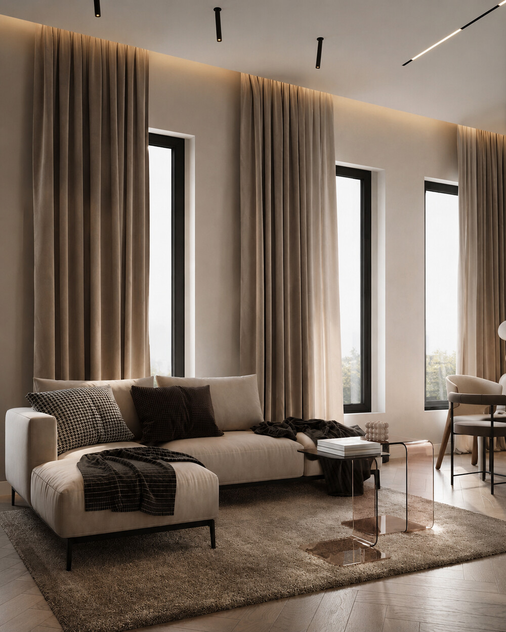 Дизайн-проект квартиры в ЖК «Деко Резиденс (DECO RESIDENCE)» в Москве