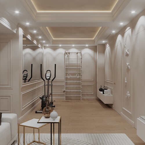 Гостевая комната-спортзал